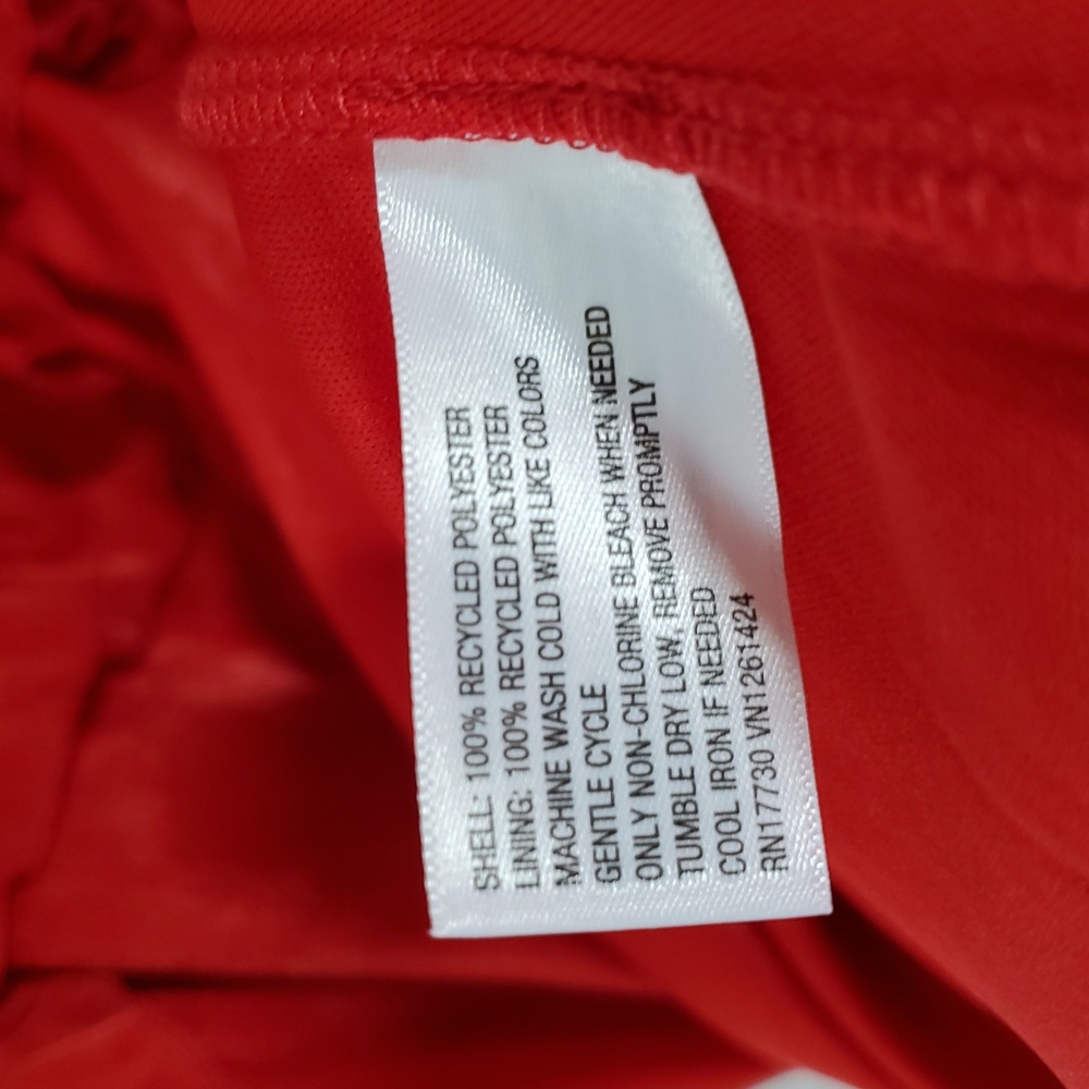 Wild Fable™ Women's Rosette Mini Babydoll Dress ~ Red - Picture 14 of 16